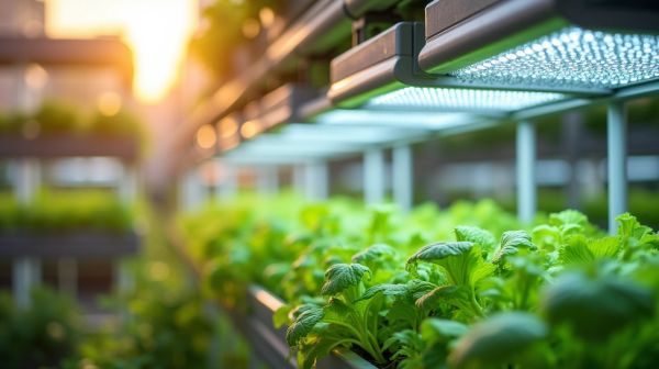 Comment choisir l'éclairage led horticole pour votre ferme verticale